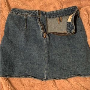 Denim skirt